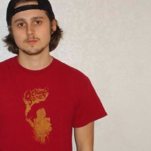 OCTOPUS JONES Red Cotton Blend Size M T-Shirt